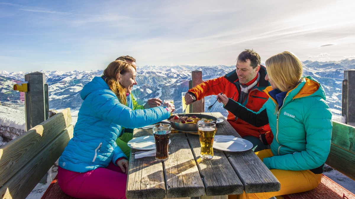 På bjerget smager frokosten bare bedre, © SkiWelt
