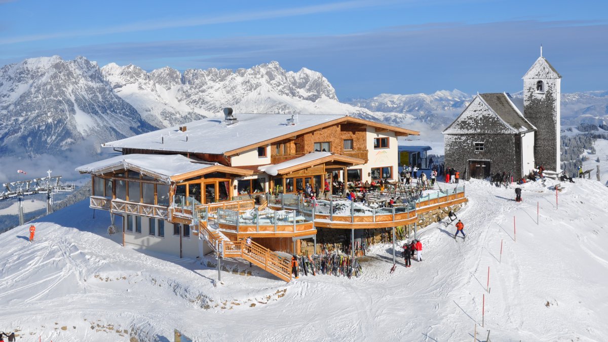 Gipfelrestaurant Hohe Salve, © SkiWelt